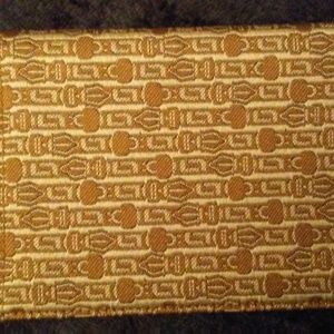 Vintage Judith Leiber Tan Signature Card Holder